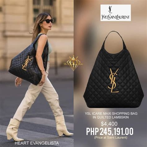 ysl maxi shopping bag|ysl tote bag price.